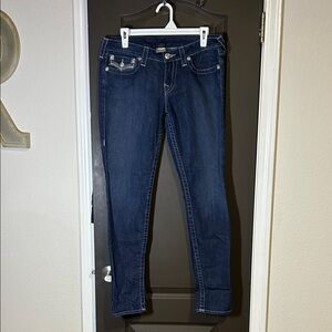 True Religion Dark Blue Skinny Jeans